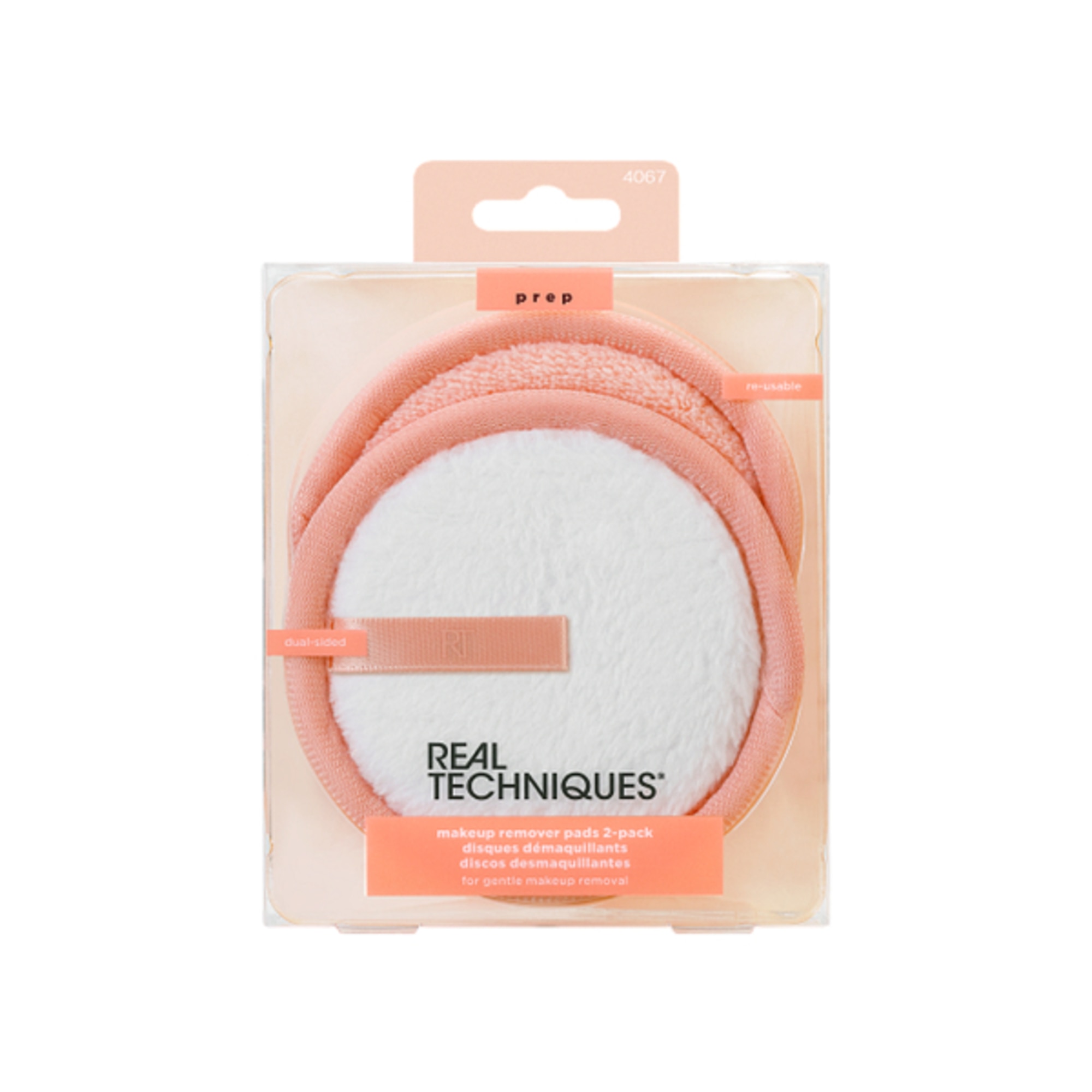 Real Techniques 2 PACK MAKEUP REMOVER PADS 2 Pads Struccanti 1 di 2