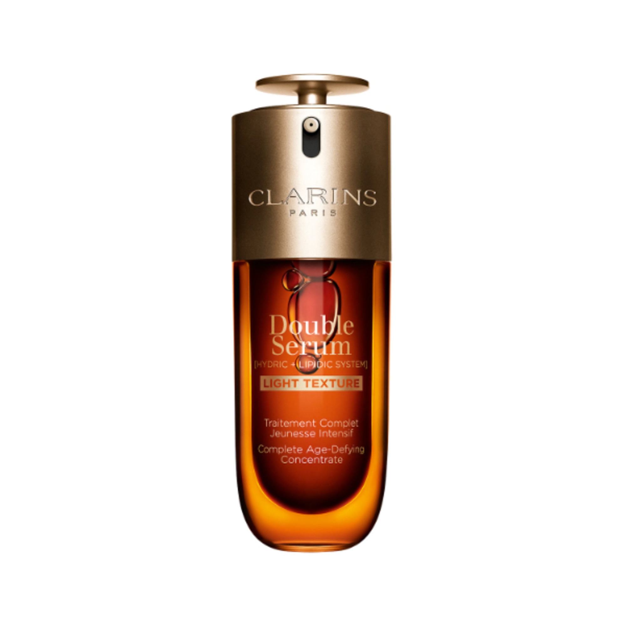 75 ML Clarins DOUBLE SERUM LIGHT TEXTURE Trattamento Anti-Età 1 di 5 Trattamento Anti-Età