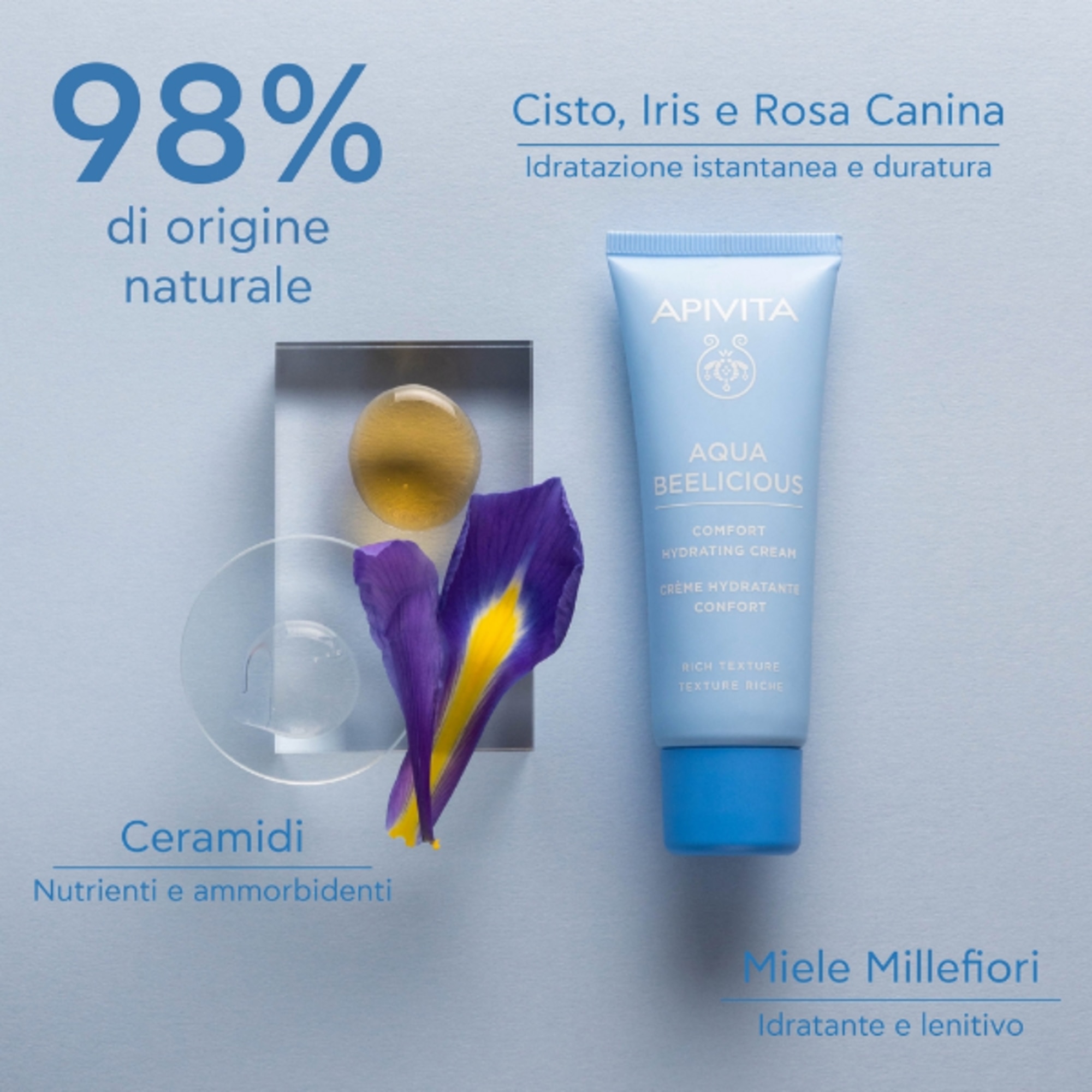 Crema Comfort Idratante Texture Ricca