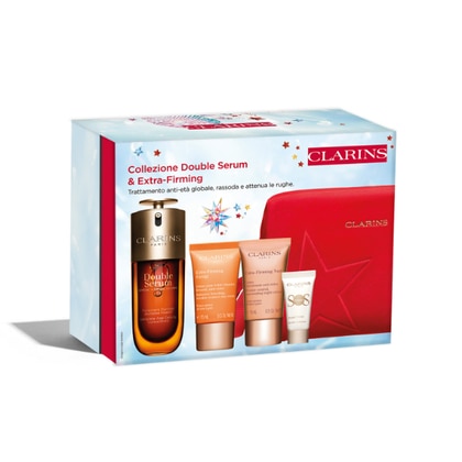  Clarins COLLEZIONE DOUBLE SERUM & EXTRA-FIRMING Cofanetto Regalo  1 di 3 