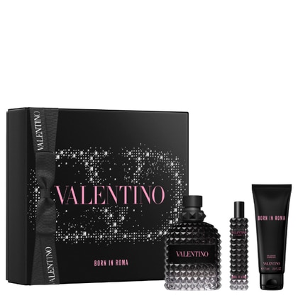 100ml+75ml+15ml Valentino COFANETTO BORN IN ROMA UOMO Cofanetto Regalo  1 di 3 