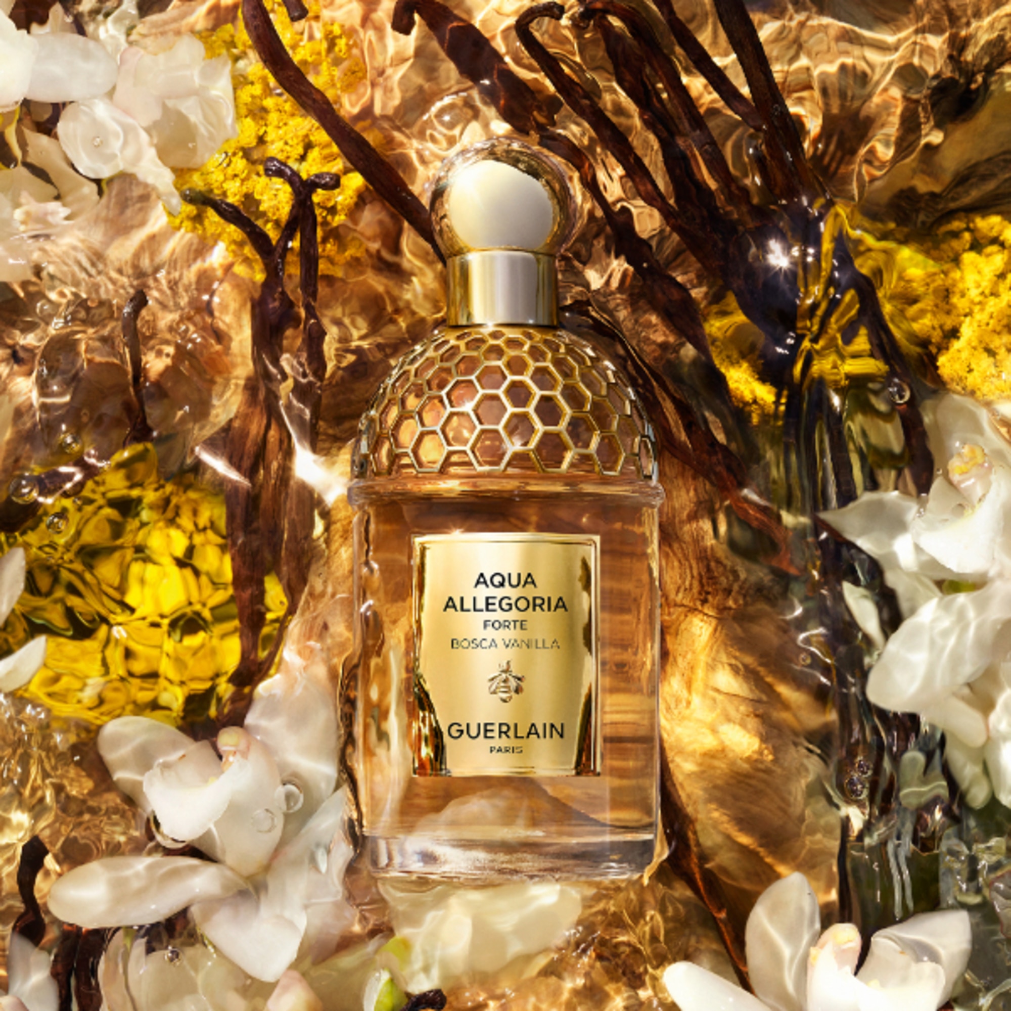 125 ML Guerlain AQUA ALLEGORIA FORTE Eau De Parfum - Bosca Vanilla  1 di 3 