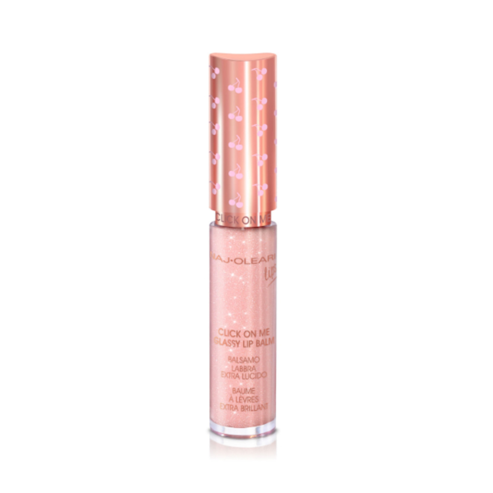 Naj Oleari CLICK ON ME GLASSY LIP BALM Balsamo Labbra Extra Lucido 1 di 3
