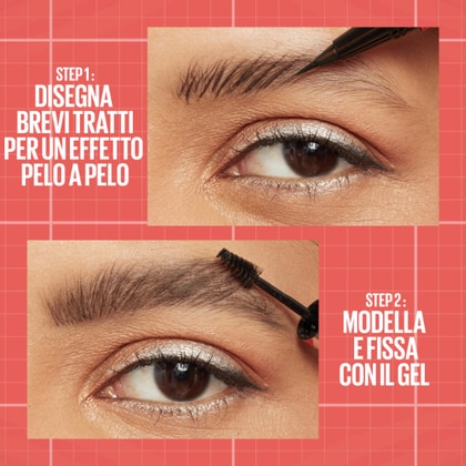  MAYBELLINE BUILD A BROW Penna Sopracciglia e Gel Fissante  1 di 6 