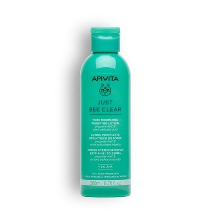 200 ML Apivita JUST BEE CLEAR Lozione Purificante Minimizza i Pori  1 di 1 