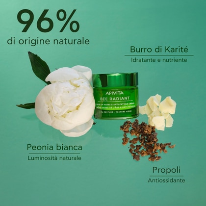 50 ML Apivita BEE RADIANT Crema Segni dell'età e Anti-Fatica  1 di 7 