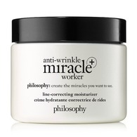 60 ML PHILOSOPHY ANTI-WRINKLE MIRACLE WORKER+ Crema Idratante Anti Rughe Effetto Levigante  1 di 2 