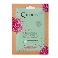 4x25g Qiriness KIT MASQUE HYAL-AQUA Kit Maschere Viso  1 di 2 