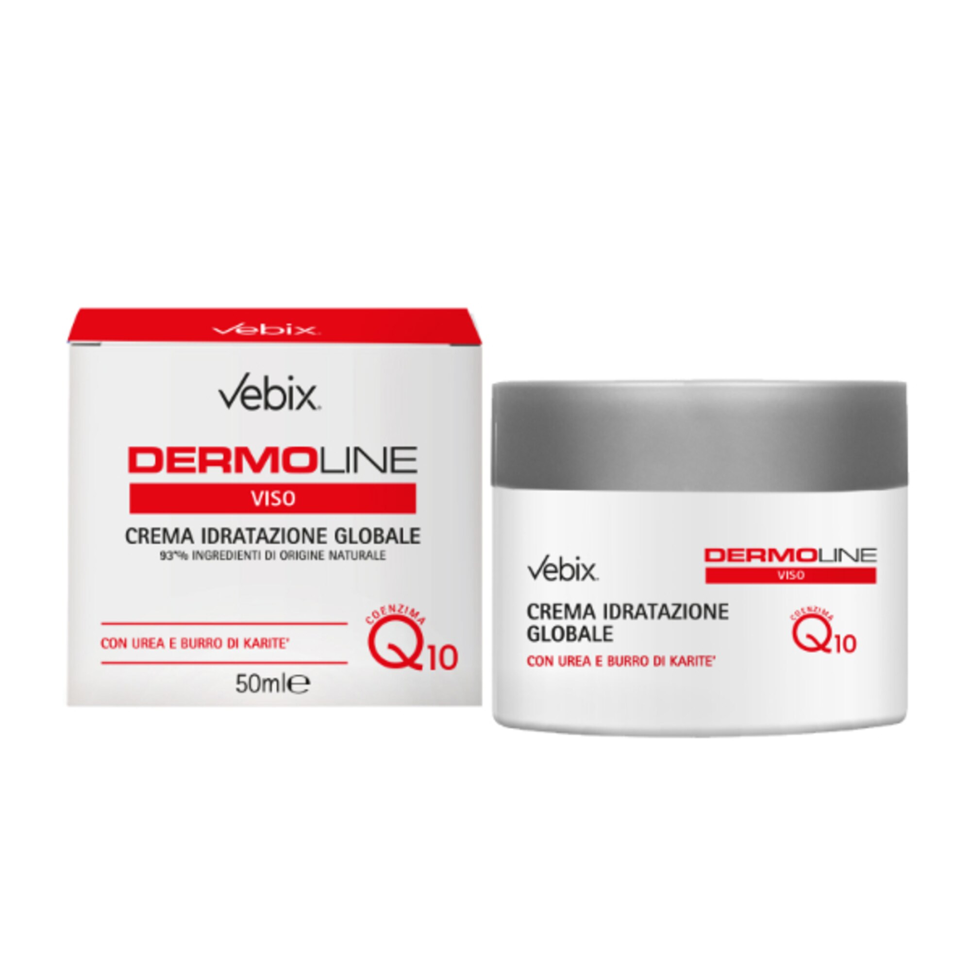 50 ML Vebix DERMOLINE Crema 24 Ore Idratazione Globale 1 di 1