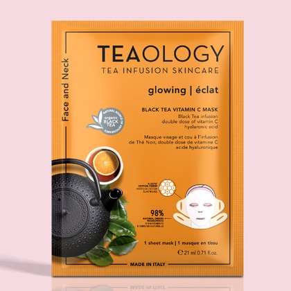 21 ML Teaology MASCHERA VISO ILLUMINANTE Maschera Viso Vitamina C  1 di 2 