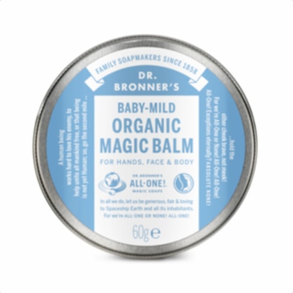 60 G DR BRONNER’S ORGANIC MAGIC BALM Balsamo Magico Bio Senza Profumo  1 di 2 