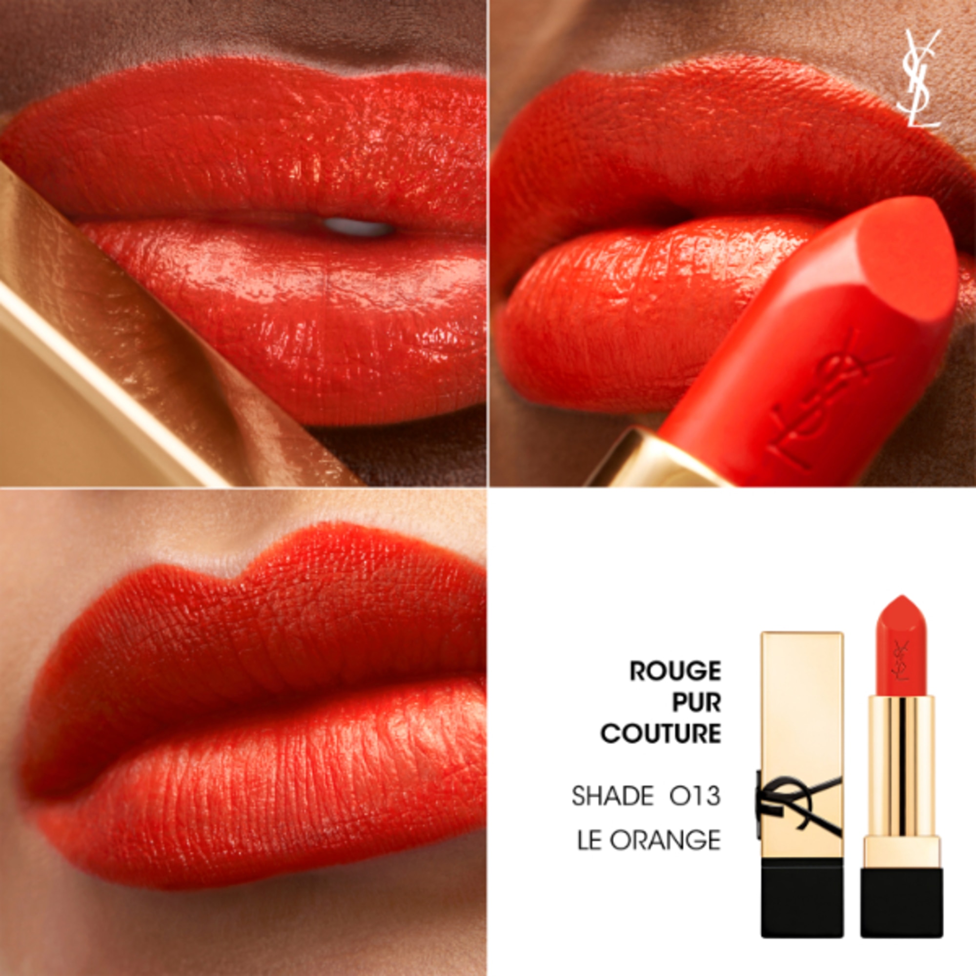  Yves Saint Laurent ROUGE PUR COUTURE Rossetto Satinato  1 di 3 