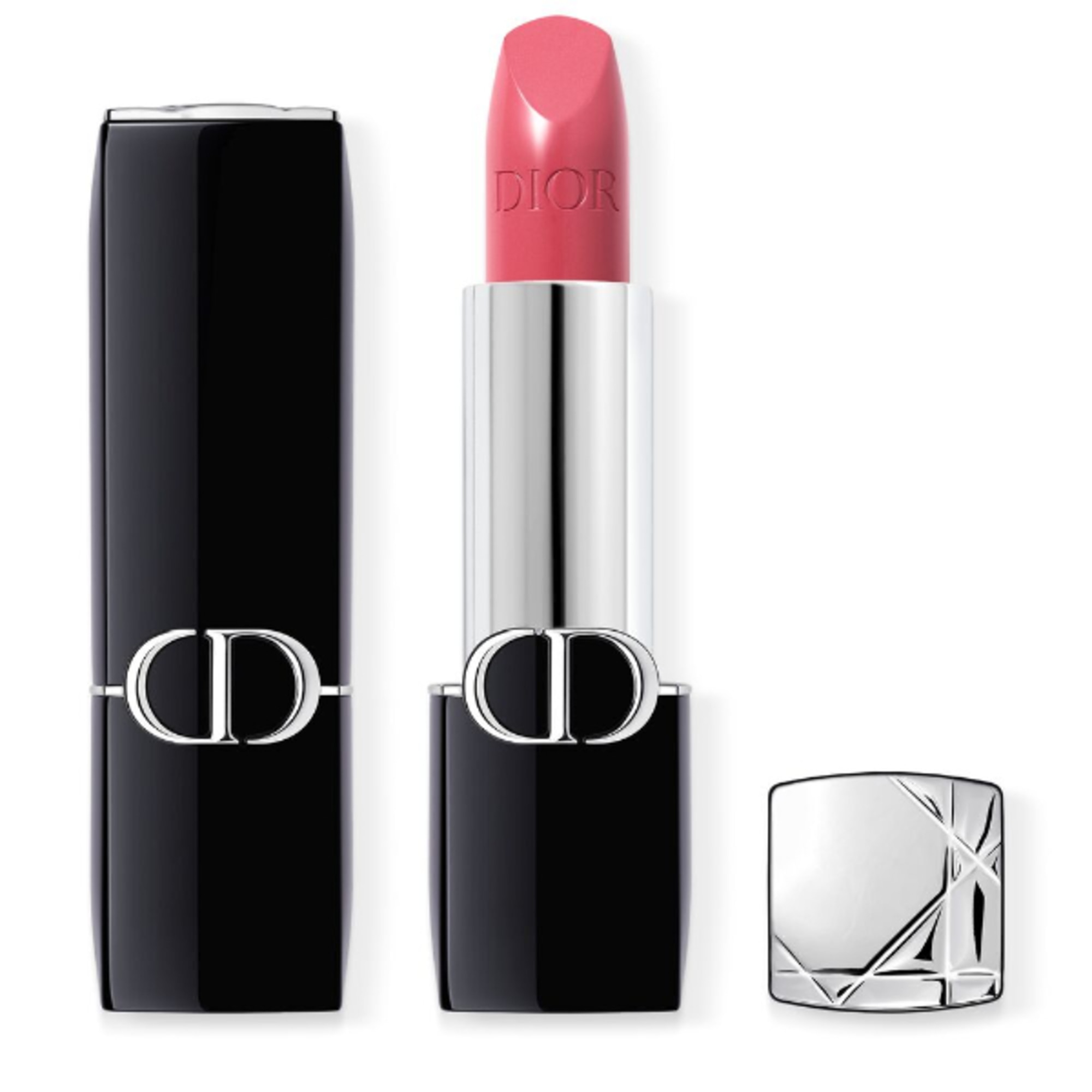 Dior ROUGE DIOR SATIN Rossetto - Comfort e Lunga Tenuta - Trattamento Floreale Idratante 1 di 3