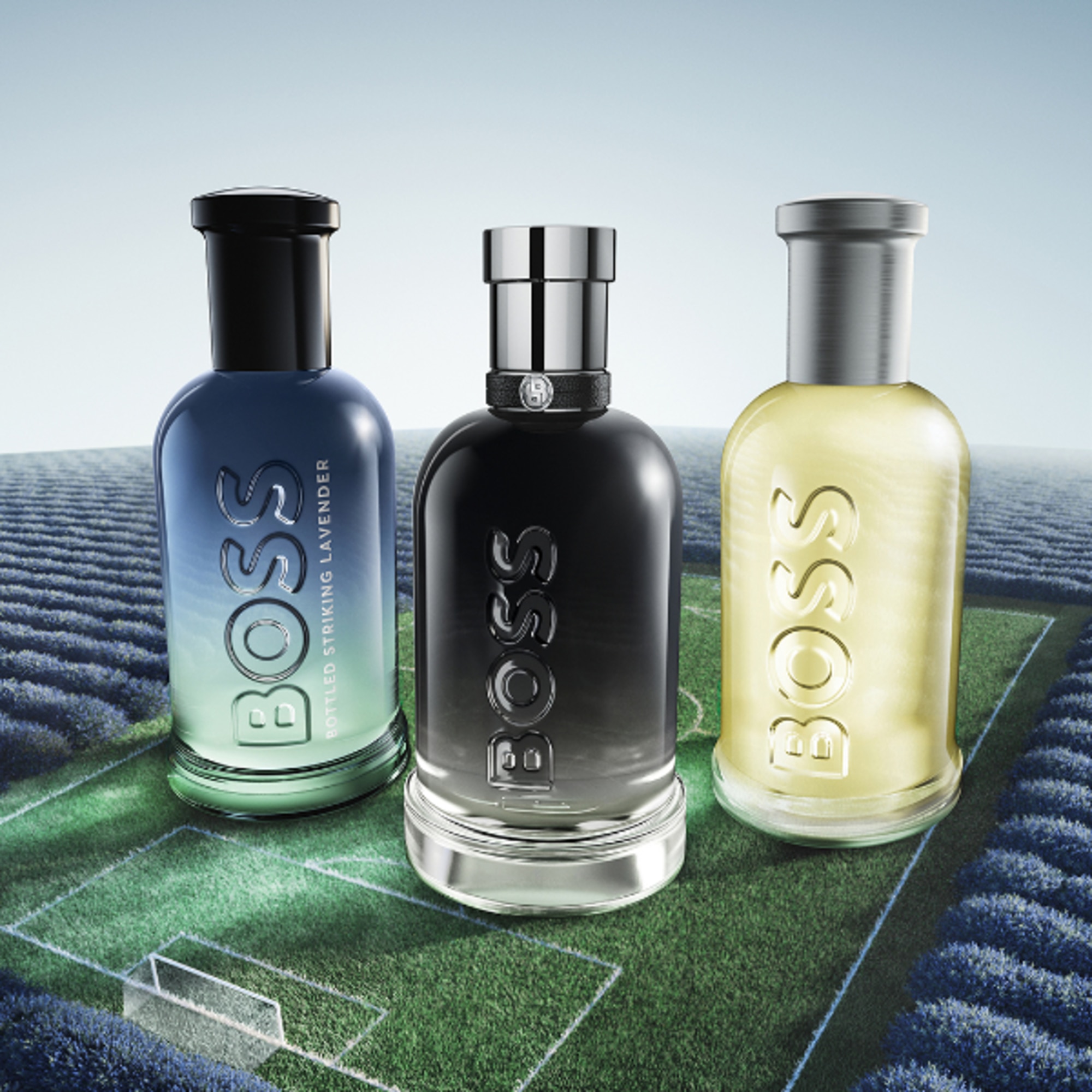 100 ML Hugo Boss BOTTLED STRIKING LAVENDER Eau De Parfum 1 di 4