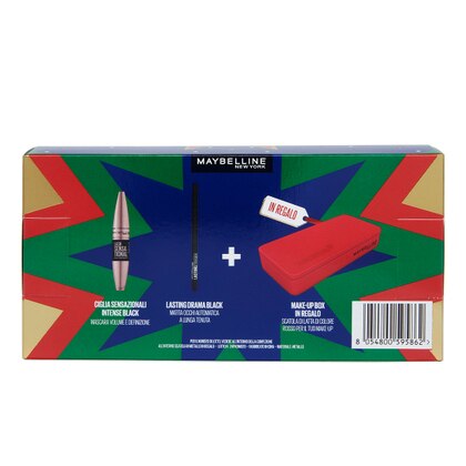 185 G MAYBELLINE COFANETTO MASCARA CIGLIA SENSAZIONALI Cofanetto Regalo  1 di 5 