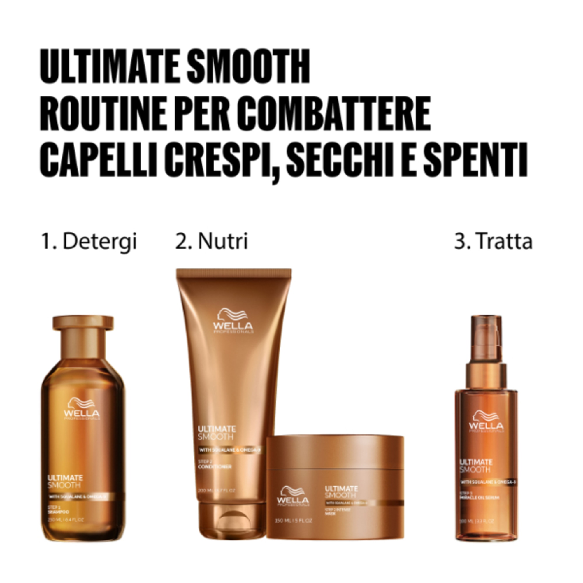 75 ML WELLA ULTIMATE SMOOTH Maschera 1 di 8