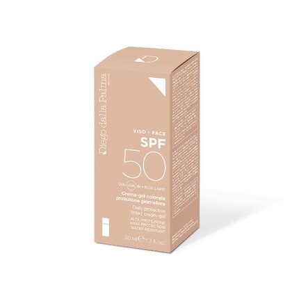 50 ML Diego dalla Palma CREMA-GEL PROTEZIONE GIORNALIERA COLORATA Crema Viso SPF50  1 di 2 