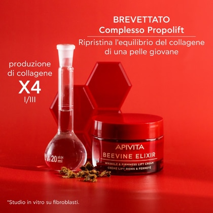 50 ML Apivita BEEVINE ELIXIR Crema Anti-Rughe Rassodante Liftante - Texture ricca  1 di 7 