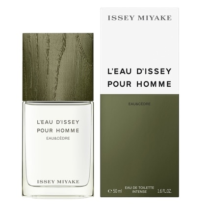 50 ML Issey Miyake L'EAU D'ISSEY POUR HOMME EAU & CÈDRE Eau De Toilette Intense  1 di 3 