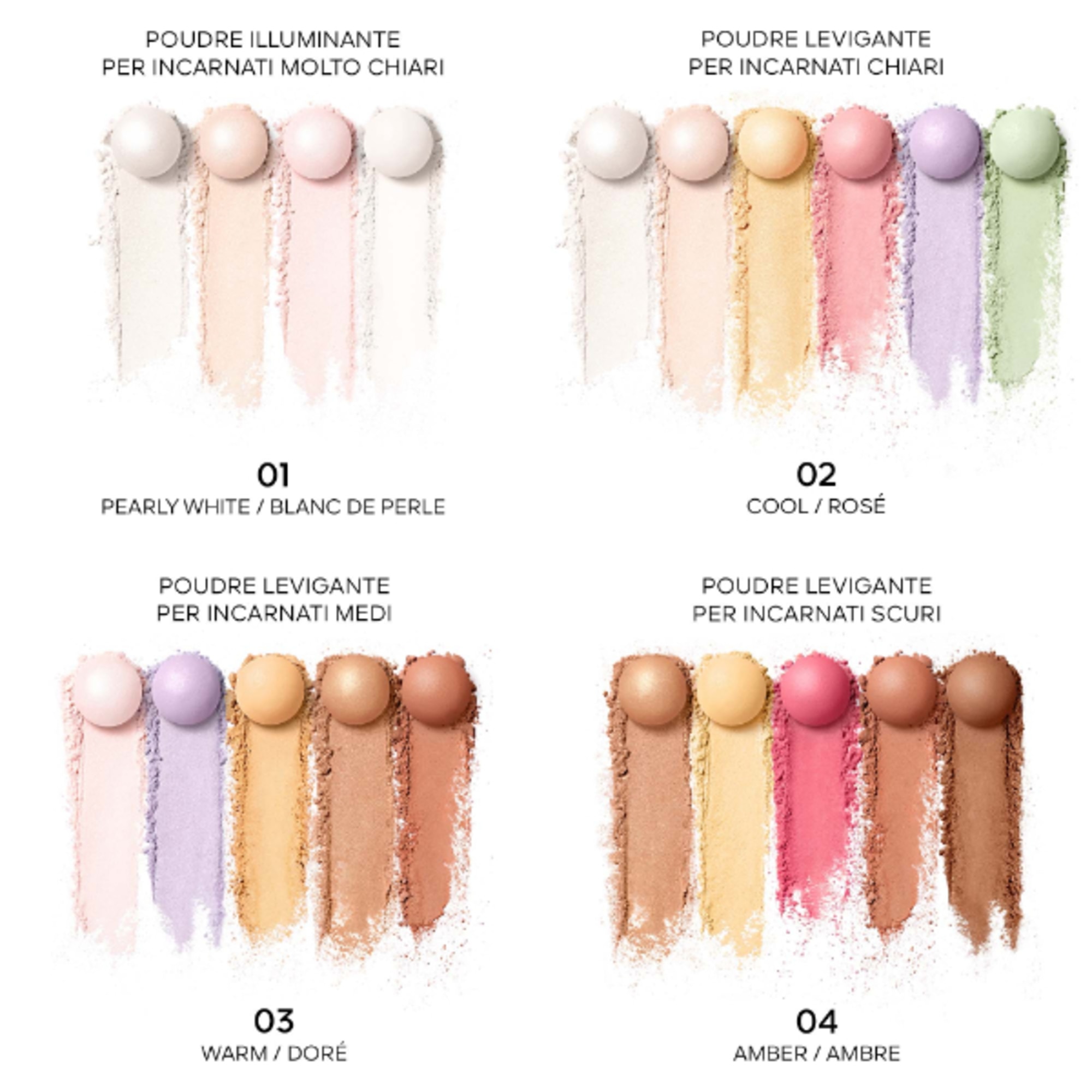 Perle di Poudre Rivelatrici di Luminosità