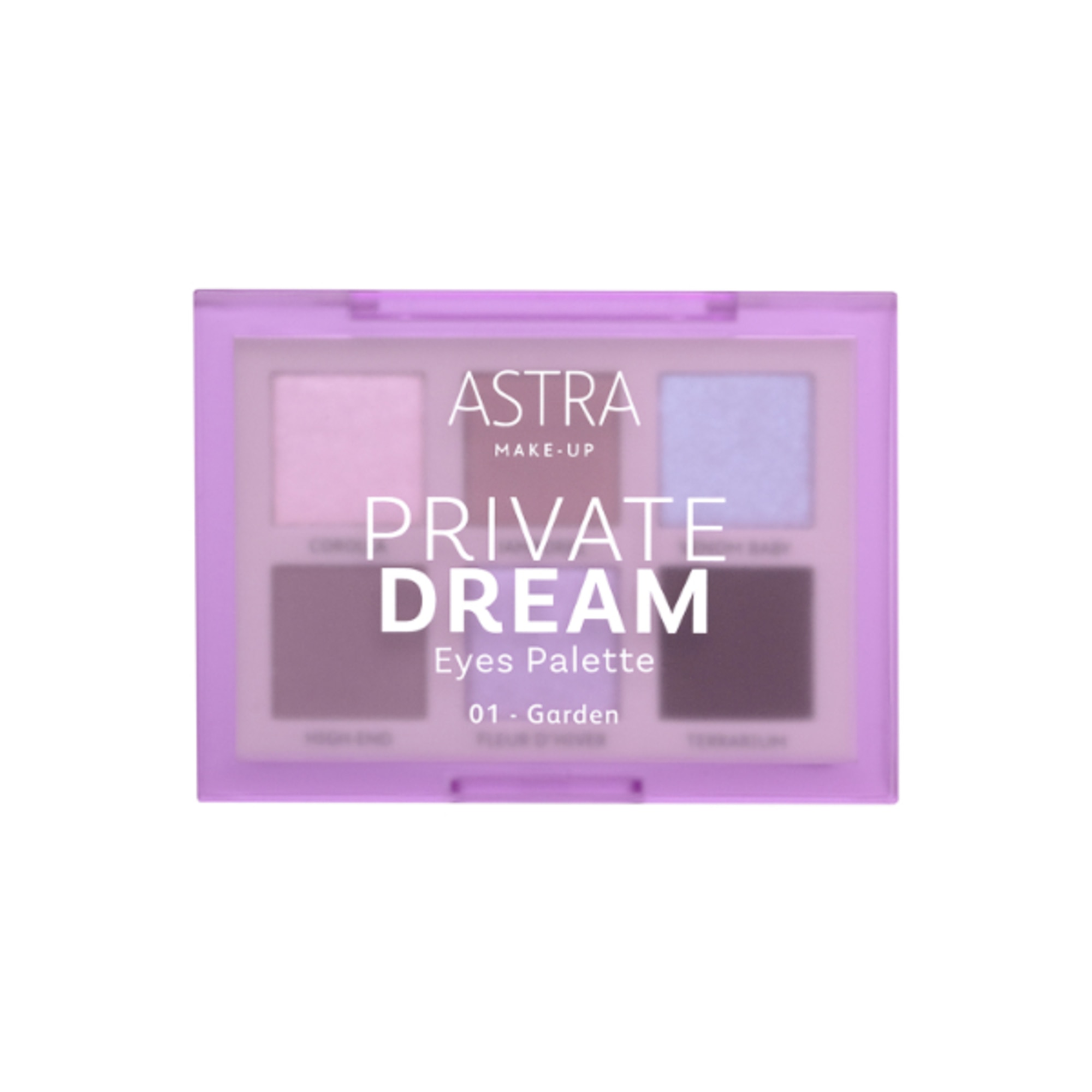 ASTRA MAKE-UP PRIVATE DREAM Palette Occhi 1 di 5