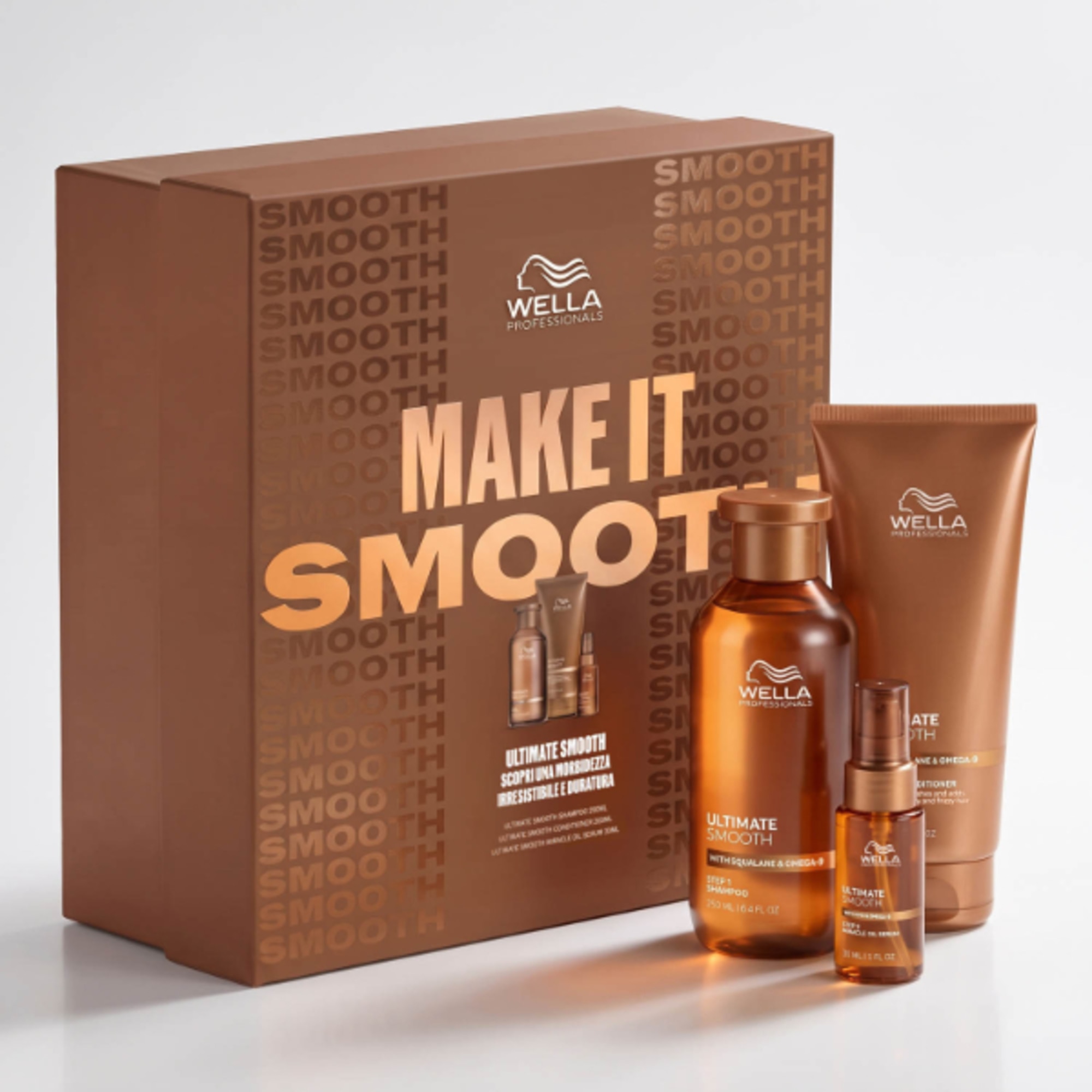 WELLA ULTIMATE SMOOTH TRIO Cofanetto Regalo 1 di 5 Cofanetto Regalo