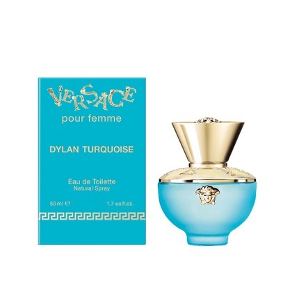 50 ML Versace DYLAN TURQUOISE Eau De Toilette  1 di 3 