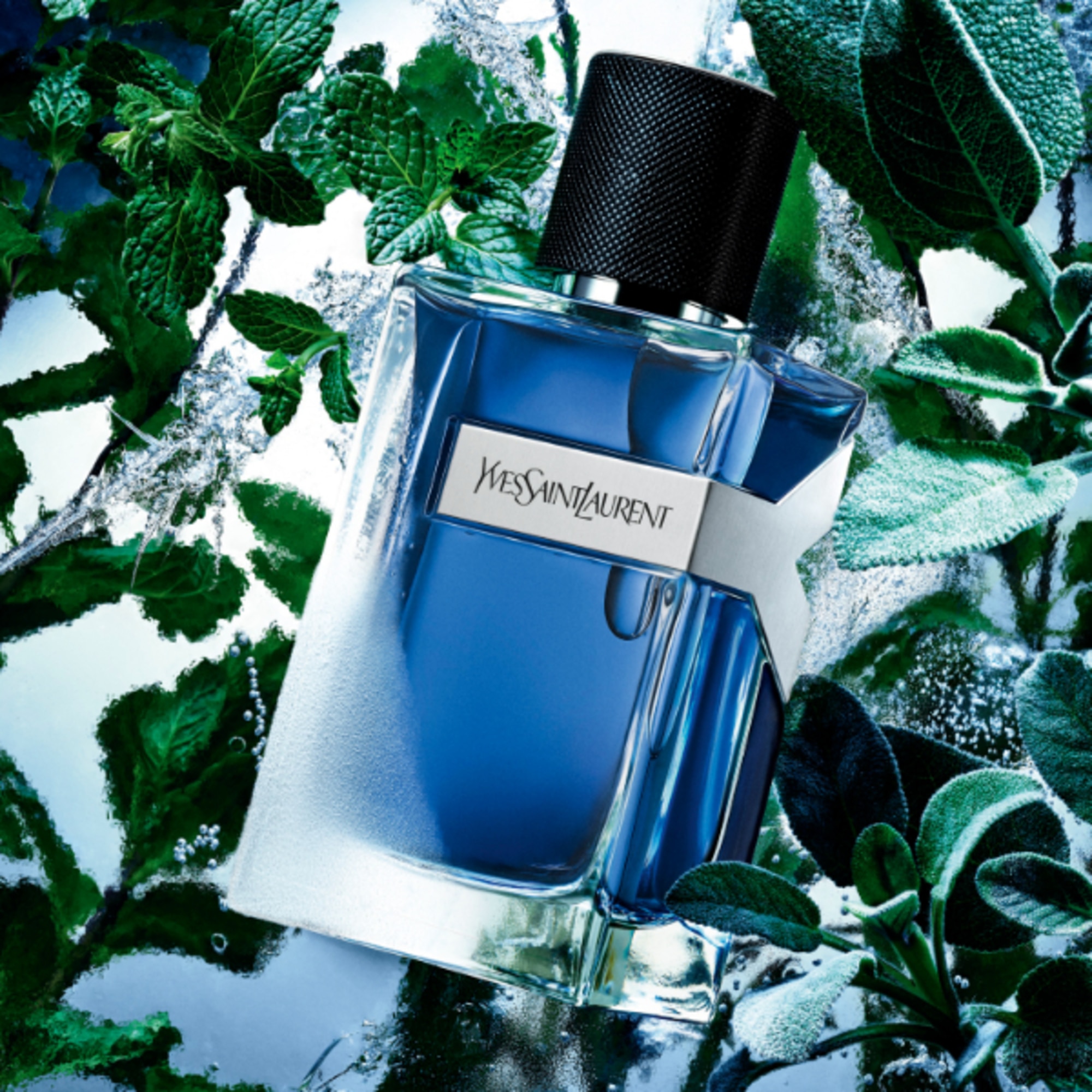 60 ML Yves Saint Laurent Y ICED COLOGNE Eau De Toilette Intense 1 di 6