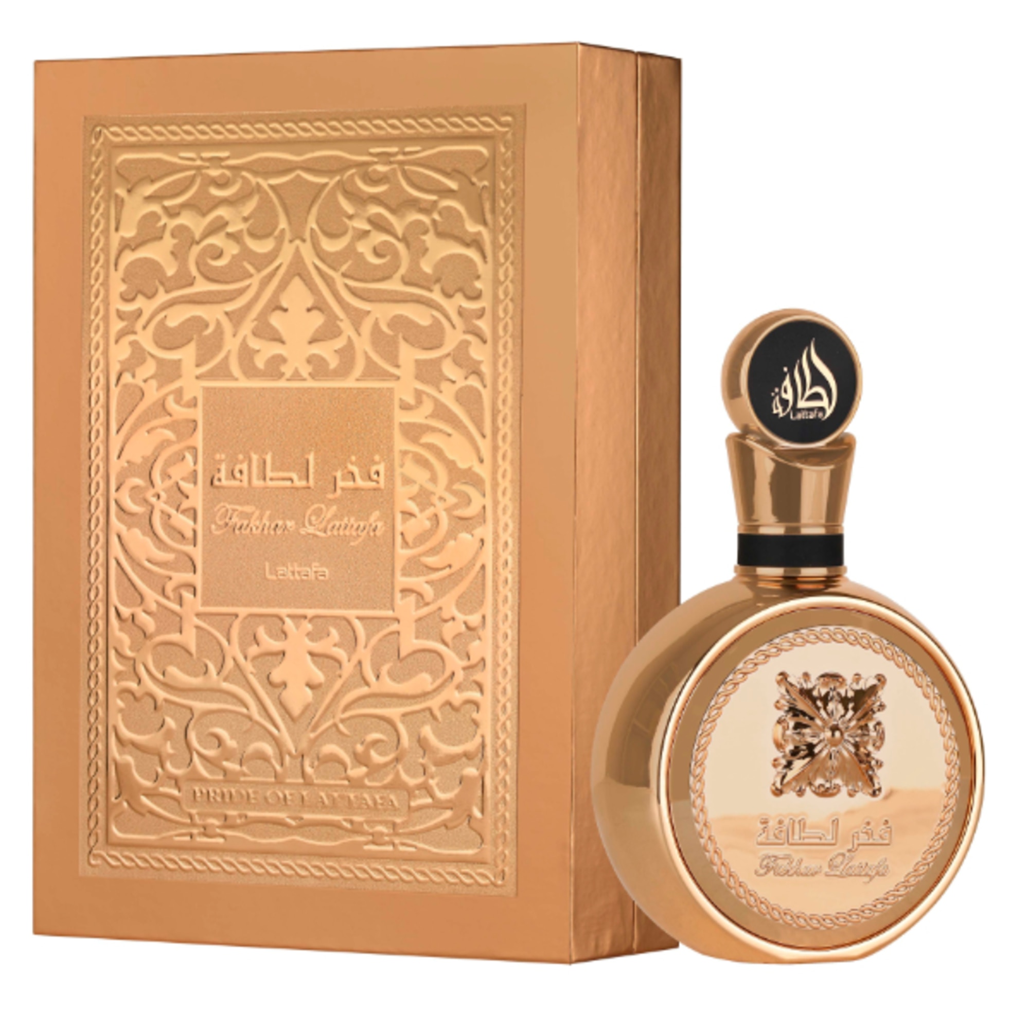100 ML Lattafa FAKHAR GOLD EXTRAIT Eau De Parfum 1 di 3