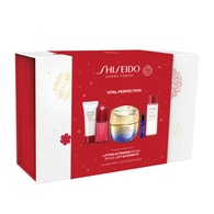 50ml+15ml+30ml+10ml+0,6ml Shiseido VITAL PERFECTION UPLIFTING AND FIRMING CREAM ADVANCED HOLIDAY KIT Cofanetto Regalo  1 di 2 