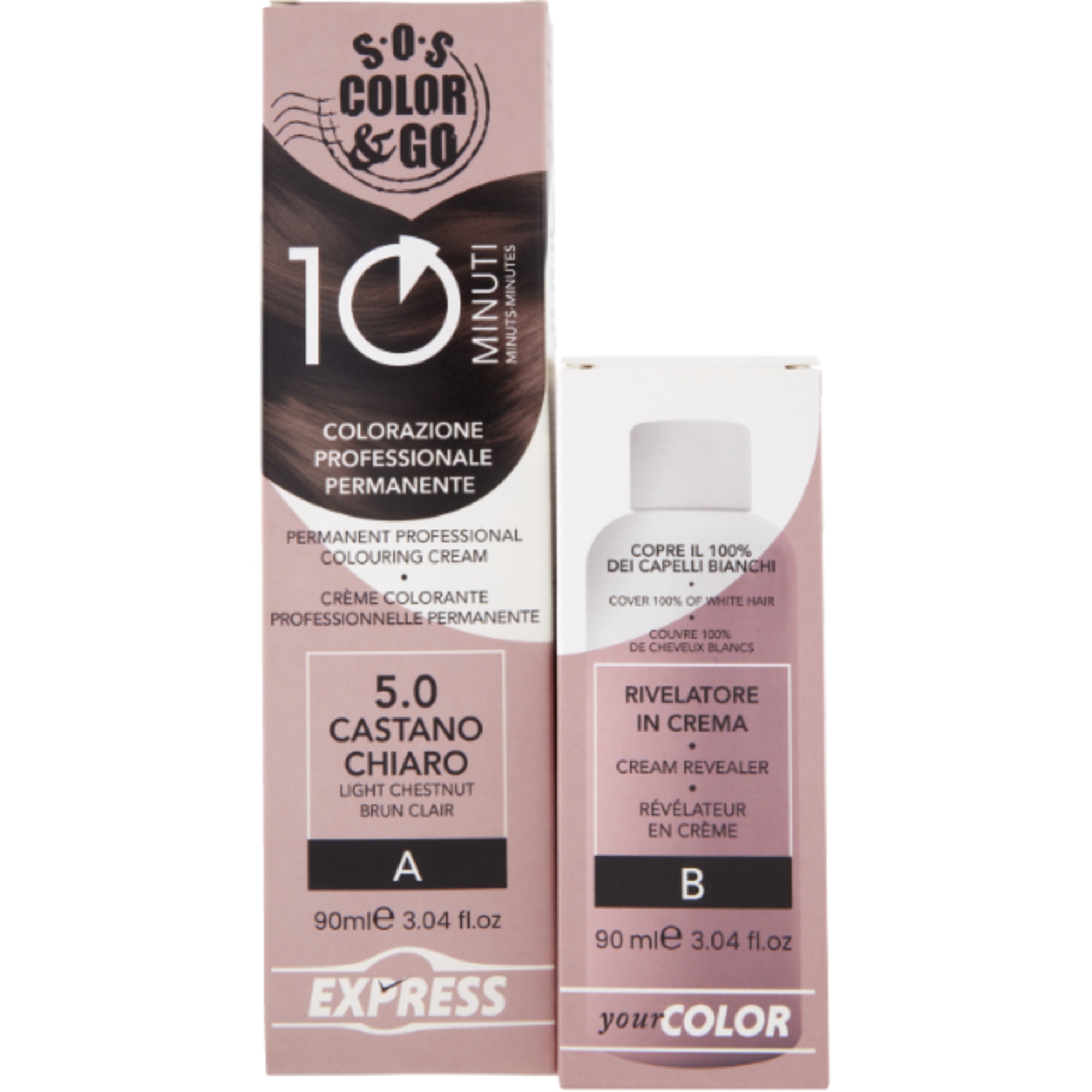 ALAMA PROFESSIONAL SOS COLOR&GO 10MIN Duo Set 1 di 1