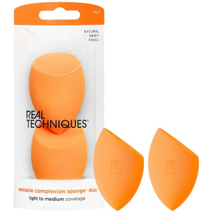  Real Techniques 2 PACK MIRACLE COMPLEXION SPONGES 2 Spugnette Viso (Liquidi e Creme)  1 di 2 