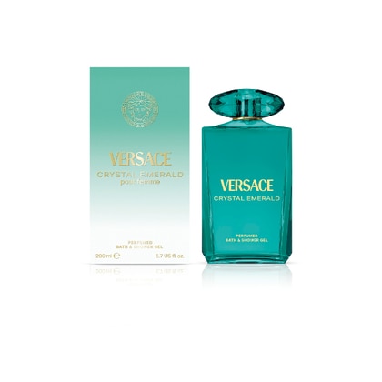 200 ML Versace CRYSTAL EMERALD Bath & Shower Gel  1 di 1 