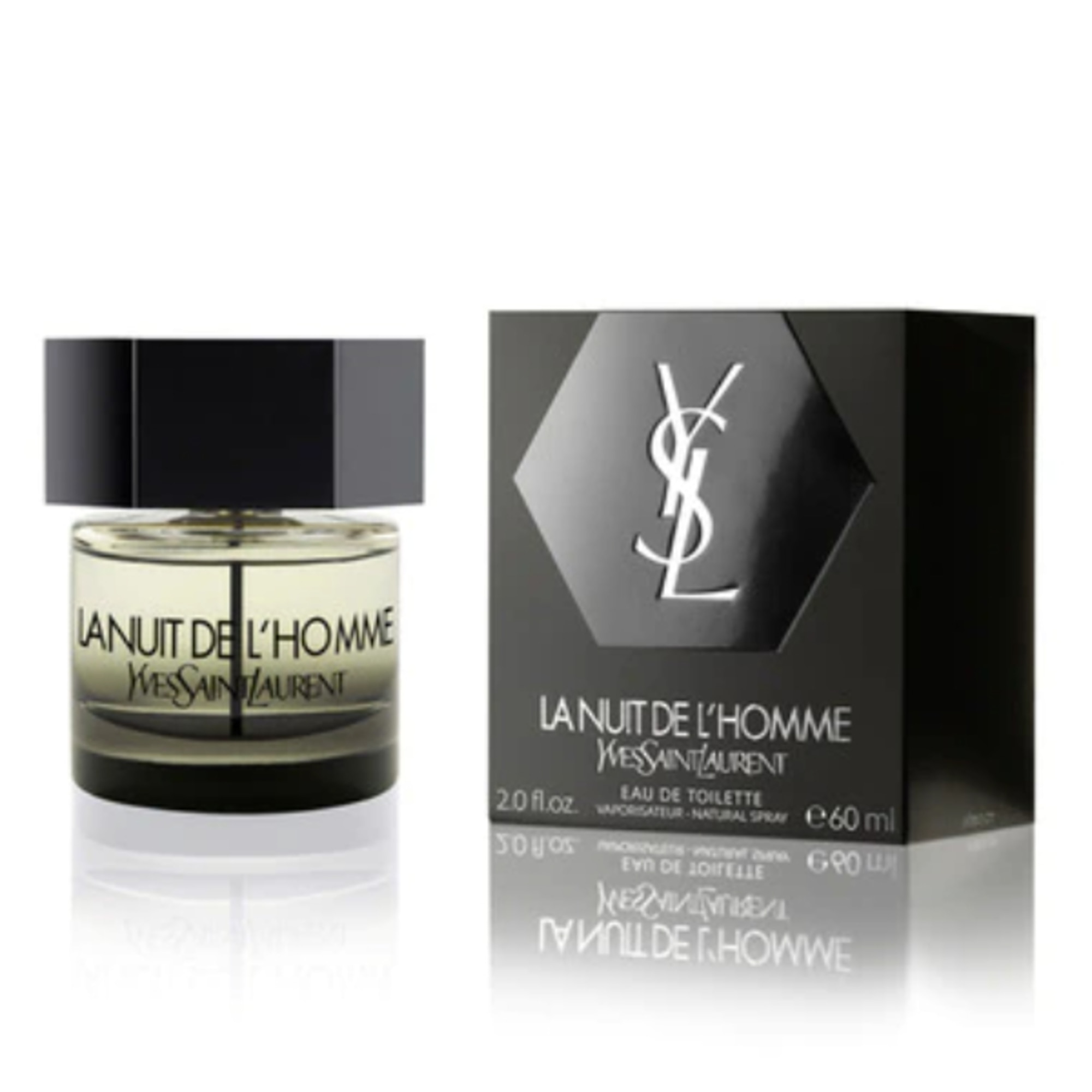 100 ML Yves Saint Laurent LA NUIT DE L'HOMME Nuit Homme Ysl Eau De Toilettevaporisateur 100 Ml 1 di 3