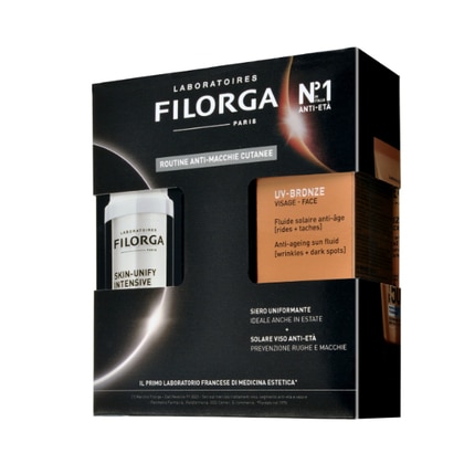 30ml+40ml Filorga COFANETTO SOLARE SKIN UNIFY + BRONZE FACE Cofanetto  1 di 3 