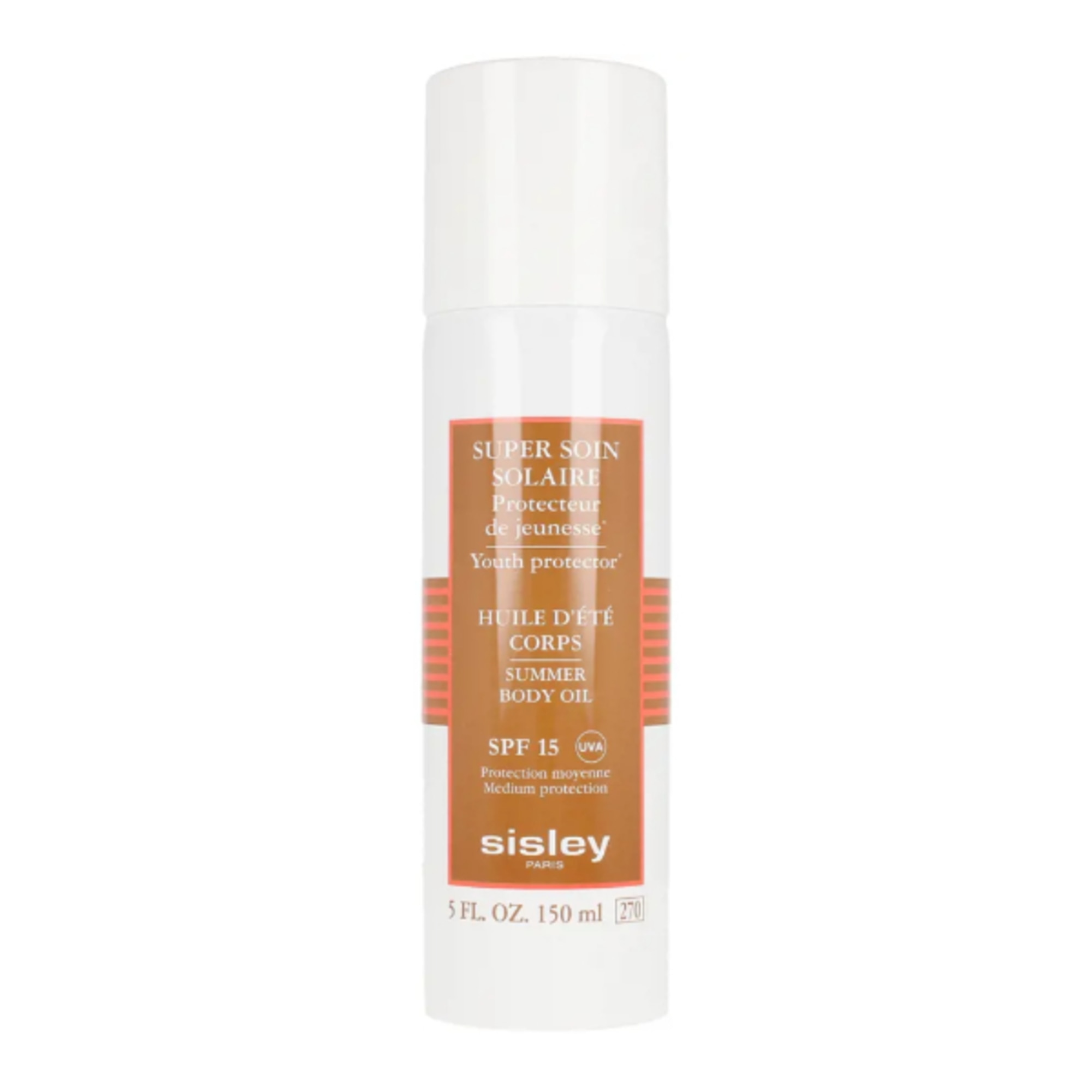 150 ML Sisley SUPER SOIN SOLAIRE Huile D’été Corps SPF15 1 di 1