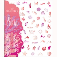  Essence LIVE LIFE IN CORAL ADESIVI UNGHIE Adesivi Per Unghie  1 di 2 