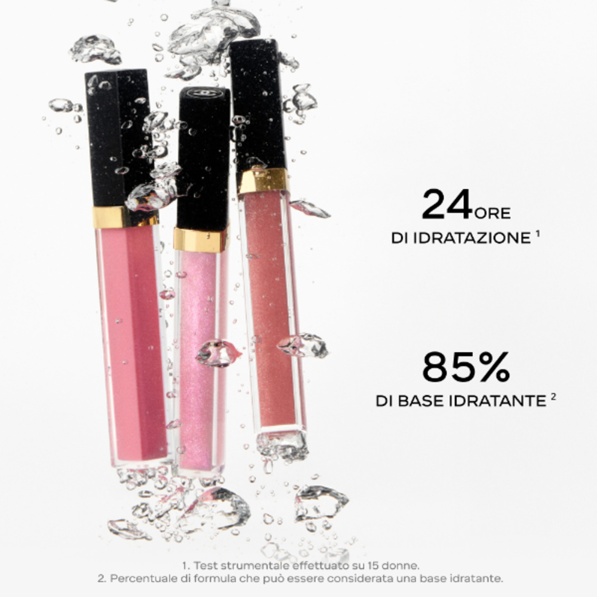 CHANEL ROUGE COCO HYDRA GLOSS GLOSS IDRATANTE E LEVIGANTE ULTRA-BRILLANTE 8 di 8 GLOSS IDRATANTE E LEVIGANTE ULTRA-BRILLANTE