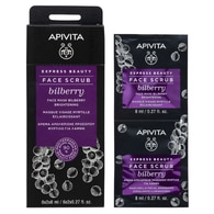 2x8ml Apivita EXPRESS BILBERRY Maschera Viso  1 di 2 