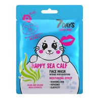 28 G 7Days HAPPY SEA CALF Maschera Viso in Tessuto  1 di 2 