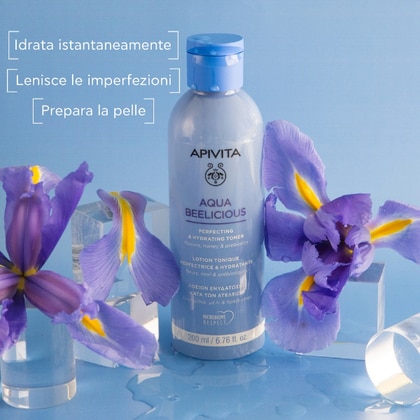 200 ML Apivita AQUA BEELICIOUS Tonico Perfezionatore & Idratante  1 di 7 