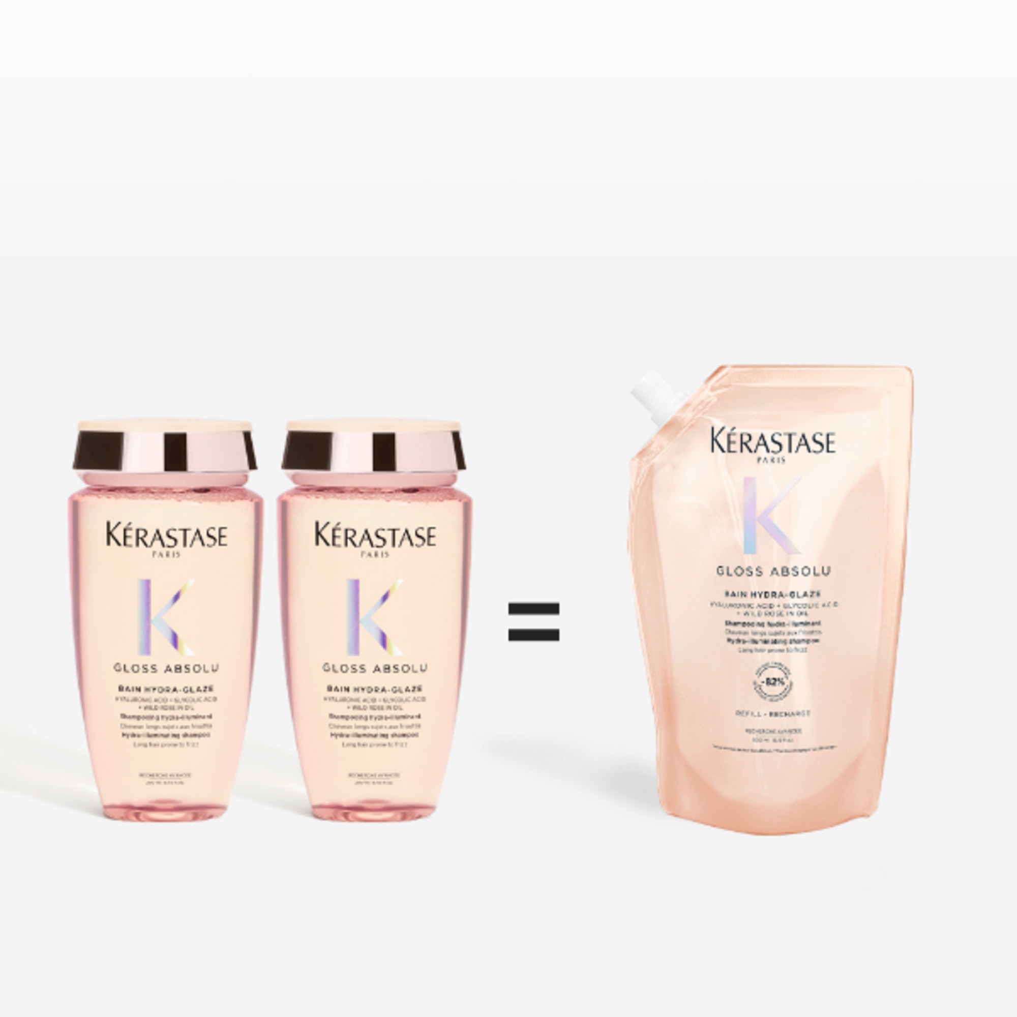 500ml ric Kerastase GLOSS ABSOLU Bain Hydra-glaze  6 di 8 Bain Hydra-glaze