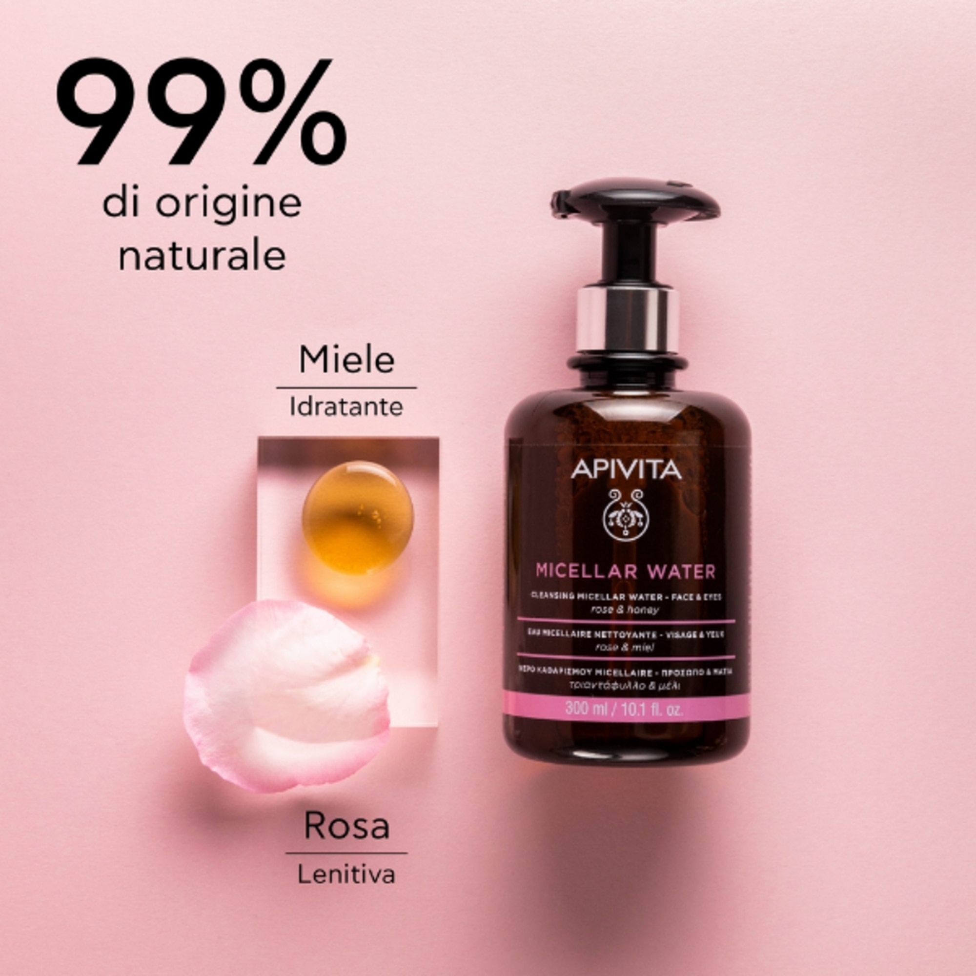 Acqua Micellare Detergente Viso e Occhi