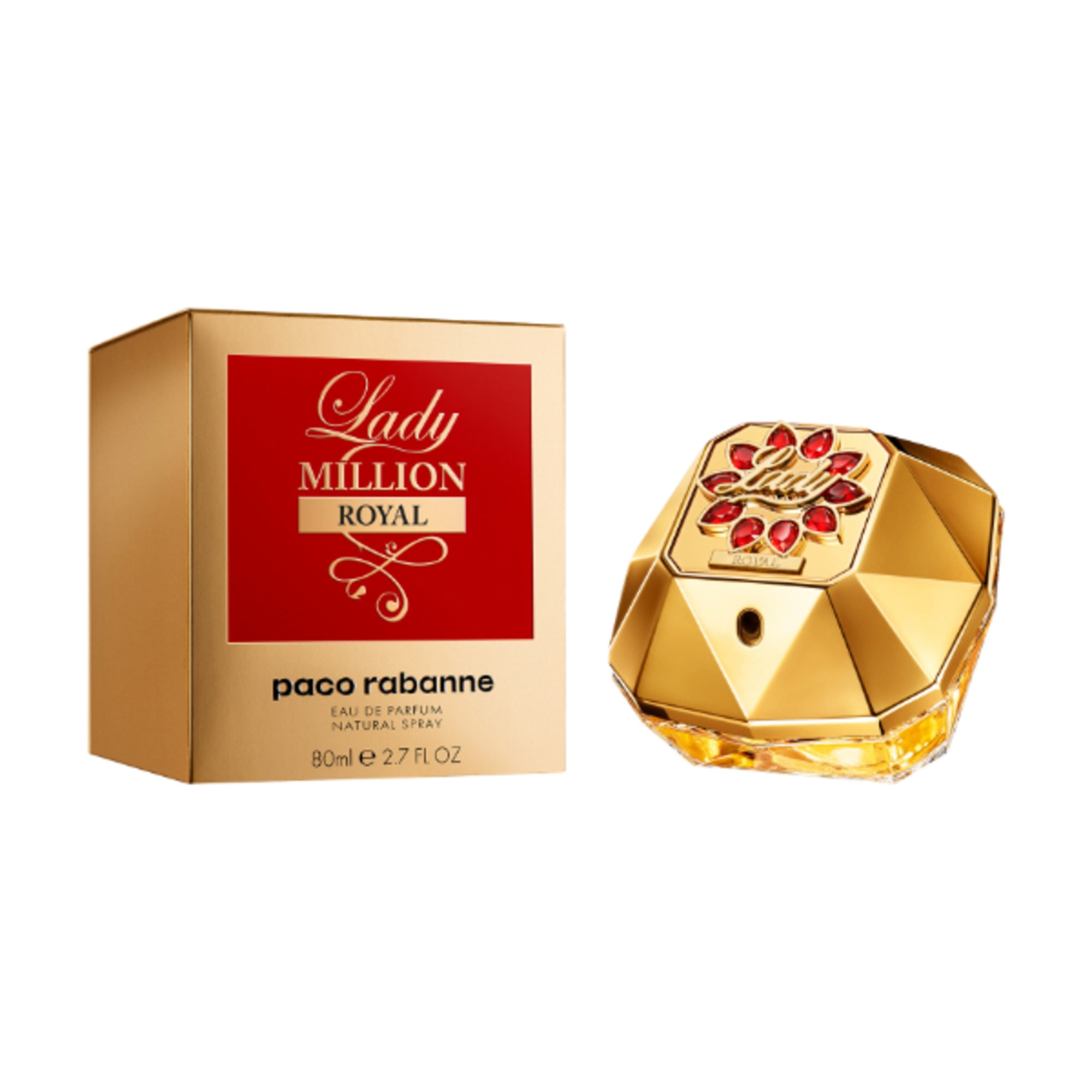 80 ML Rabanne LADY MILLION ROYAL Eau De Parfum  1 di 5 