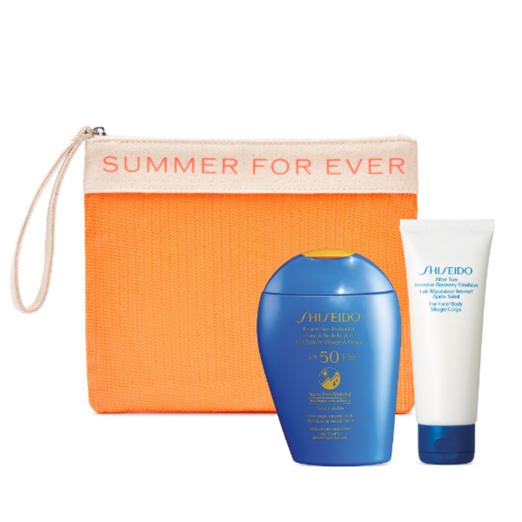 150ml+75ml Shiseido SUN PROTECTION ESSENTIALS Cofanetto Regalo 1 di 2