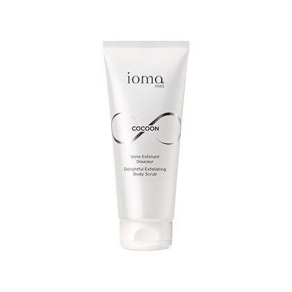 150 ML Ioma GAMME CORPS COCOON DELIGHTFUL EXFOLIATING BODY SCRUB COCOON  1 di 2 