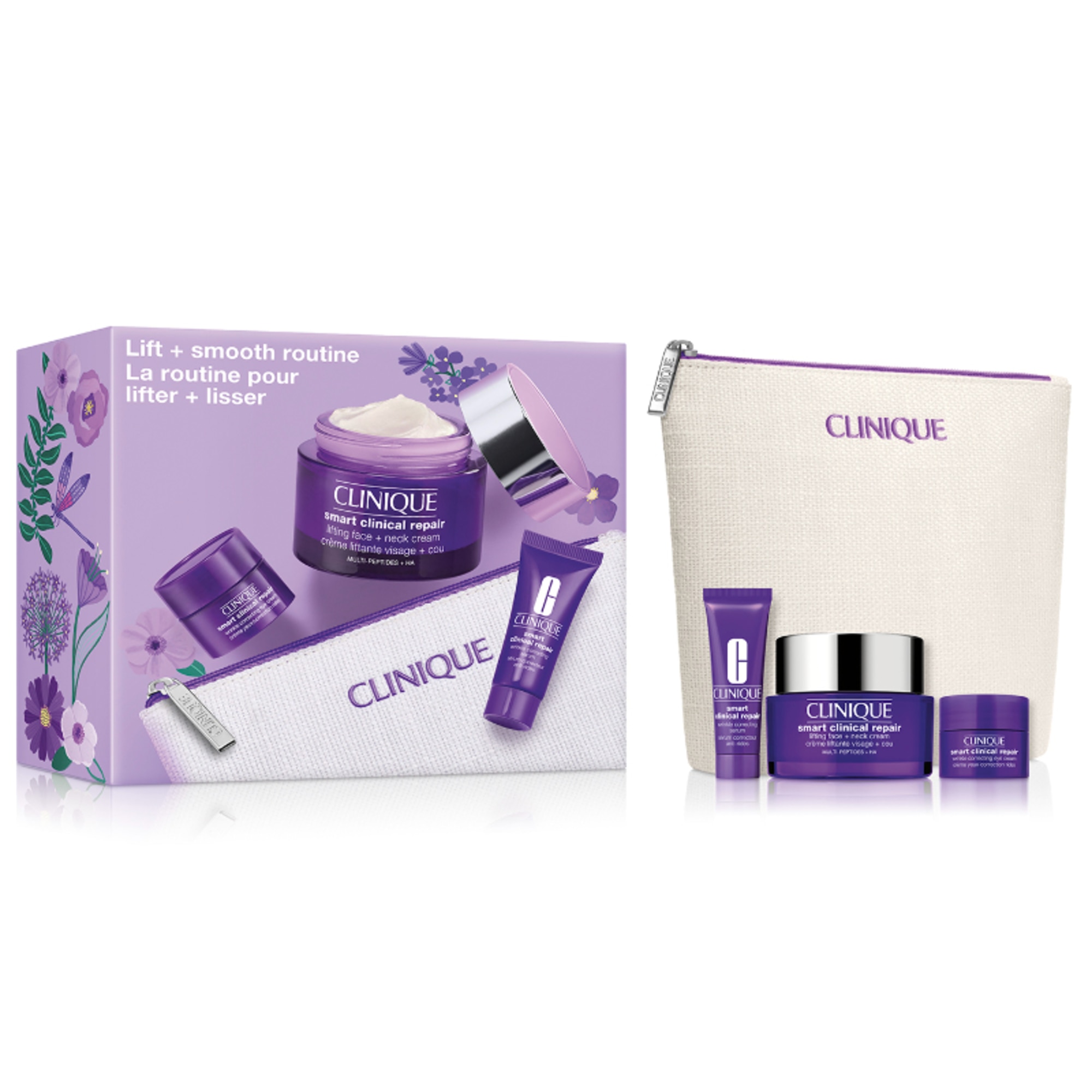  Clinique LIGHT AND SMOOTH ROUTINE SET Cofanetto Regalo 