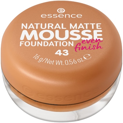 Essence NATURAL MATTE MOUSSE Fondotinta 1 di 3