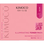 KIMOCO GLASS SKIN Brightening Toner Pads - Dischetti Tonici Illuminanti 3 di 4 Brightening Toner Pads - Dischetti Tonici Illuminanti