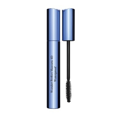  Clarins Mascara Wonder Perfect 4D Waterproof Volume, lunghezza, curvatura e definizione alle ciglia  1 di 2 